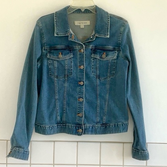 Calvin Klein Jeans Jackets & Blazers - Calvin Klein Jean Jacket Large  Cotton Denim